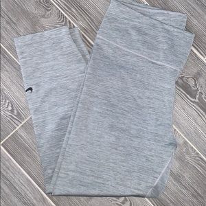 Grey Nike capri length leggings